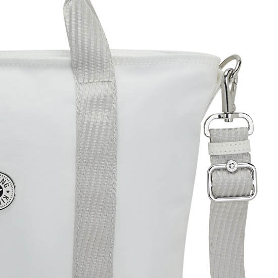 Kipling Angel Tote Bags Alabaster | CA 1436KO